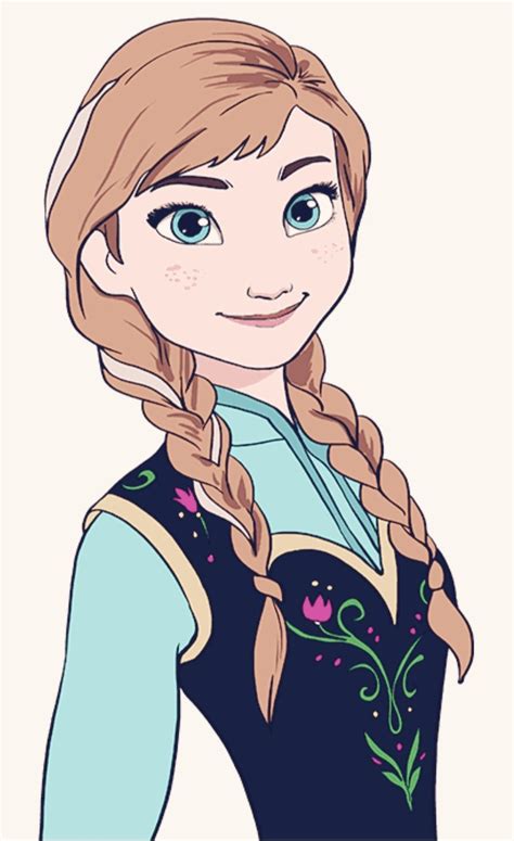 anna drawing frozen